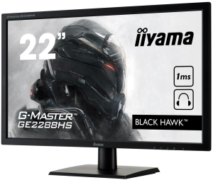 iiyama G-Master GE2788HS Black Hawk [1ms, FreeSync] (27" | TN | 1920 x 1080 | D-SUB | DVI | HDMI | Głośniki | VESA 100 x 100)