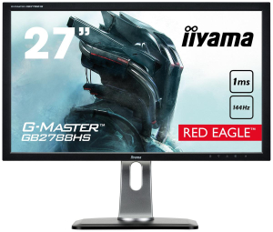 iiyama G-Master GB2788HS Red Eagle [1ms, 144Hz] (27" | TN | 1920 x 1080 | DVI | HDMI | Display Port | Głośniki | VESA 100 x 100)