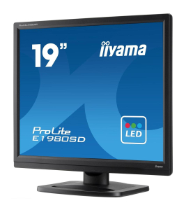 iiyama ProLite B1980SD-W1 (19" | TN | 1280 x 1024 | D-SUB | DVI | Głośniki | Pivot | VESA 100 x 100)