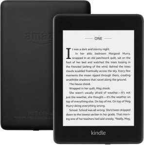 Czytnik Kindle Paperwhite 4 8GB Czarny (B07741S7Y8) Ekran dotykowy | 6 cali | rozdzielczość 1448x1072 | 8GB | doświetlana matryca E ink | wodoodporność