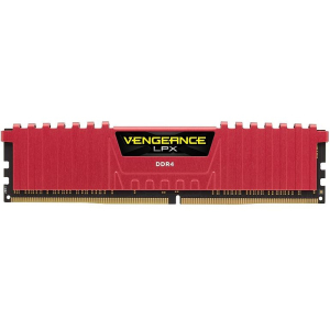 Pamięć - Corsair Vengeance LPX 8GB Red [1x8GB 2400MHz DDR4 CL16 1.2V DIMM]