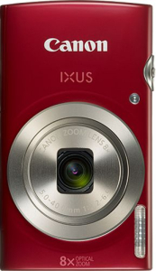 Aparat cyfrowy Canon IXUS 185 czerwony (1809C001AA)