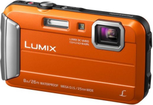 Aparat cyfrowy Panasonic LUMIX DMC-FT30 Pomarańczowy (DMC-FT30EP-D)