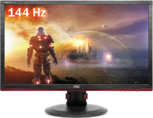 Monitor AOC G2460PF (G2460PF) 24"| TN | 1920 x 1080 | D-SUB | DVI | HDMI | Display Port | Pivot | Głośniki | VESA 100 x 100