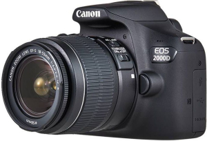Aparat cyfrowy Canon EOS 2000D + obiektyw EF-S 18-55 IS II (2728C003AA)