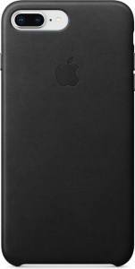 Apple iPhone 8 Plus/7 Plus Leather Case czarny (MQHM2ZM/A)