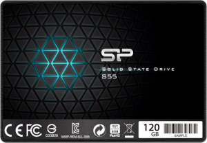 Dysk SSD Silicon Power S55 120GB 2 5  SATA III 550/420 MB/s (SP120GBSS3S55S25)