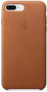 Apple iPhone 8 Plus/7 Plus Leather Case naturalny brąz (MQHK2ZM/A)